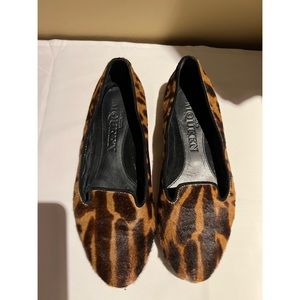 Alexander McQueen Printed Ponytail Loafers